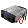 Qoltec Inwerter czystej fali sinusoidalnej 12V na 230V 1500W/3000W z LCD USB USB-C dla LiFePO4 GEL AGM
