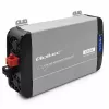 Qoltec Falownik sinusoidalny z UPS | 12V na 230V | 2000W ciągłej / 4000W szczytowej | LCD | USB-A | USB-C PD 18W | Kompatybilny z LiFePO4 GEL AGM