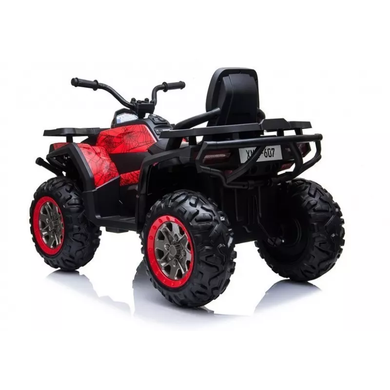 Lean Toys XMX607 elektryczny quad dla dzieci, czerwony lakier Spider