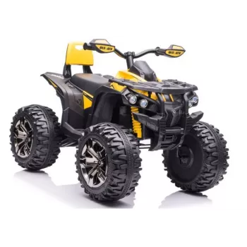 QUAD LOCK Quad Battery Pack with Backrest QLS-3288 LED Light MP3 Yellow