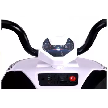 QUAD LOCK S601 Zasilany bateryjnie pojazd terenowy z kołami EVA i oświetleniem LED Biały