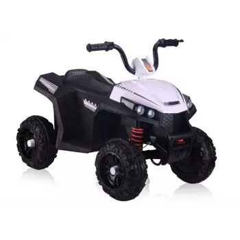 QUAD LOCK S601 Zasilany bateryjnie pojazd terenowy z kołami EVA i oświetleniem LED Biały