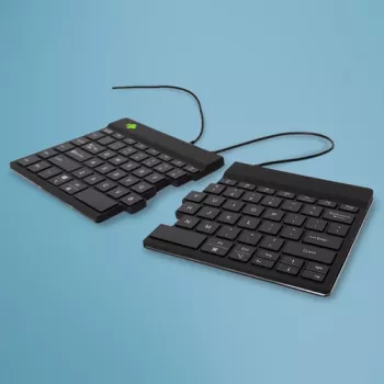 R-Go Split Break Ergonomic Keyboard US Layout Wired Black