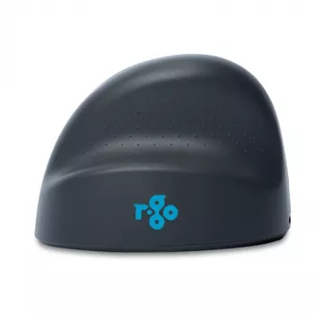 R-GO TOOLS R-Go HE Basic Medium Bezprzewodowa ergonomiczna mysz pionowa - 2,4 GHz optyczna, 5 przycisków, ładowalna, czarna