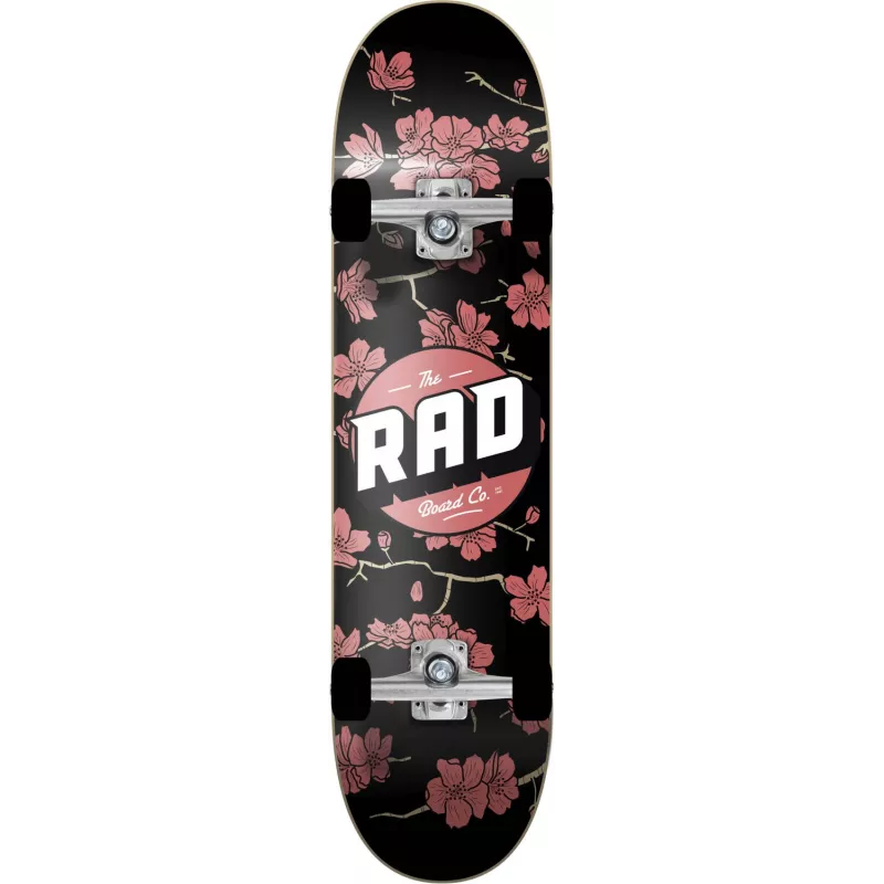 RAD Checkers Progressive Complete Skateboard 8 Rasta
