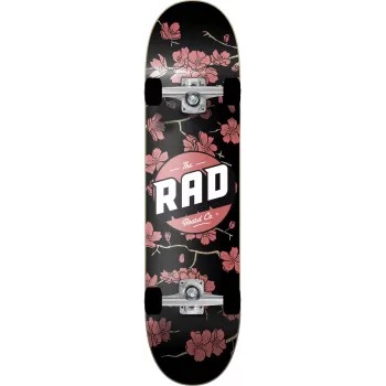 RAD Dude Crew Complete 8 Checkers Black Skateboard