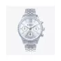 RADIANT MAN RA629701 Analogowy Zegarek Kwarcowy 44,5mm Stal Nierdzewna Czarna Tarcza Srebrna Bransoleta Mesh
