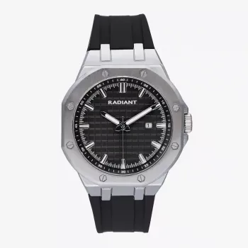 Zegarek męski RADIANT Quartz Analog RA652202 44mm Stal nierdzewna Niebieska tarcza