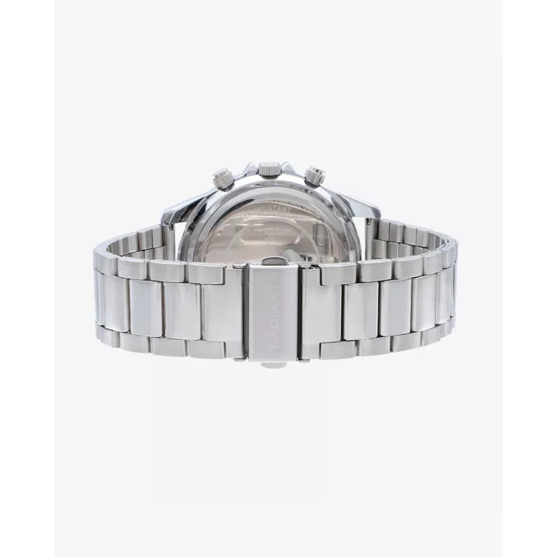 Radiant męski zegarek kwarcowy RA617705 44 mm czarna tarcza skórzany pasek