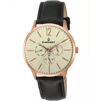 Zegarek męski RADIANT RA415605 43mm Stal nierdzewna Czarna tarcza
