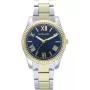 Zegarek męski RADIANT RA582205 37mm Stal nierdzewna Kwarcowy Analogowy Czarna tarcza Srebrna bransoleta