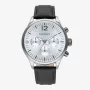 Zegarek męski RADIANT RA641703 (43mm) - Analogowy kwarcowy z czarnym paskiem skórzanym