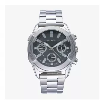 RADIANT RA634702 Męski Zegarek Analogowy Kwarcowy 44mm Czarna Skóra