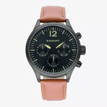 RADIANT RA641701 Męski Zegarek Analogowy Kwarcowy 43mm Stal Nierdzewna Niebieska Tarcza