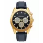 RADIANT RA668709 Męski Zegarek Analogowy Kwarcowy 44mm Czarna Tarcza Skórzany Pasek