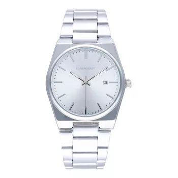 RADIANT Zegarek Unisex RA636201 40mm Stal nierdzewna Czarna tarcza Bransoleta mesh
