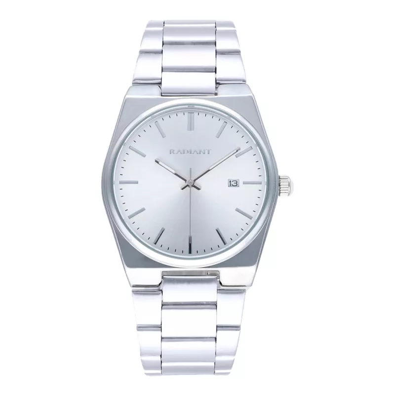 RADIANT Zegarek Unisex RA636201 40mm Stal nierdzewna Czarna tarcza Bransoleta mesh