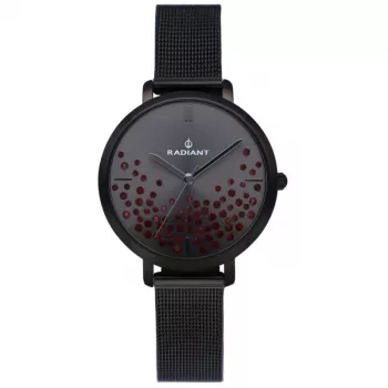 Zegarek damski RADIANT RA525608 36mm Różowe Złoto Stal nierdzewna Bransoleta mesh Kwarcowy