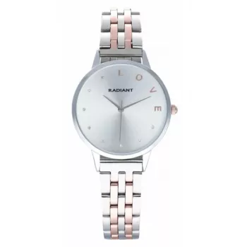 Zegarek damski RADIANT RA609203 33mm srebrny stal nierdzewna kwarcowy analogowy