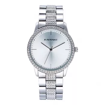 Zegarek damski Radiant RA621201 38mm Srebrny Stal nierdzewna Bransoleta mediolańska Kwarcowy Analogowy