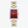 Zegarek damski RADIANT RA645204 28mm Stal nierdzewna Kwarcowy Analogowy Srebrna siateczka