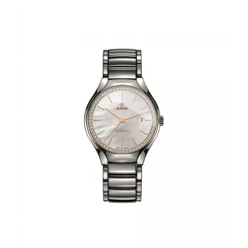 Zegarek męski RADO HyperChrome Automatic Chronograph 40mm Plasma High-Tech Ceramic Szara Tarcza R27057852