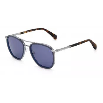 Okulary przeciwsłoneczne Rag & Bone RNB5039-S-PJP dla mężczyzn, polaryzowane, acetatowe, 54 mm