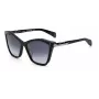 Okulary przeciwsłoneczne RAG&BONE Women's RNB1045GS6FQ5 - Oprawka z octanu w kolorze Havana Tortoise, szare soczewki poliwęglanowe, 57 mm