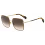 Okulary przeciwsłoneczne RAG&BONE damskie RNB1032S01Q58 Dark Havana Brązowy Gradient 58mm