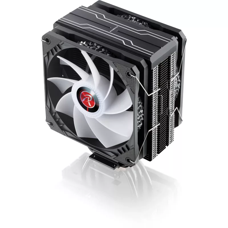 RAIJINTEK ELEOS 12 DUO RBW 120 mm czarny zestaw chłodzenia wodnego CPU All-in-One