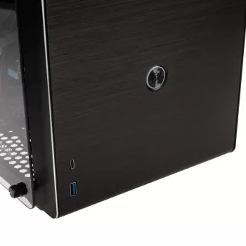 Raijintek Ophion M Evo TGS Obudowa Micro-ATX, szkło hartowane - czarna