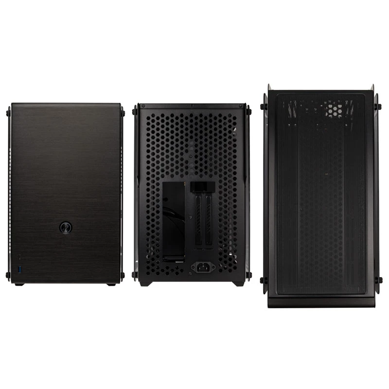 Raijintek Ophion M Evo TGS Obudowa Micro-ATX, szkło hartowane - czarna