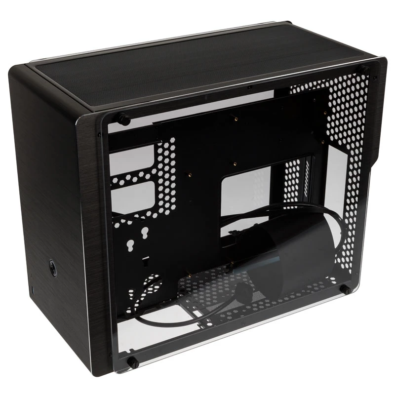 Raijintek Ophion M Evo TGS Obudowa Micro-ATX, szkło hartowane - czarna
