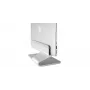 RAIN DESIGN mTower Pionowa podstawka pod laptopa - srebrne anodowane aluminium, oszczędzająca miejsce stacja dokująca na biurko dla MacBooka i notebooków