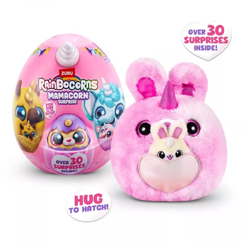 Rainbocorns Mamacorn Surprise Pluszowa Zabawka, Seria 4, Wielokolorowa