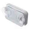 RAINPOINT BALDRTHERM B0549STH Łazienkowy minutnik z termometrem i higrometrem, IP24 odporny na zachlapanie, odliczanie/wsteczne, podświetlany LCD, przyssawka/stojak/mocowanie ścienne