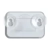 RAINPOINT BALDRTHERM B0549STH Łazienkowy minutnik z termometrem i higrometrem, IP24 odporny na zachlapanie, odliczanie/wsteczne, podświetlany LCD, przyssawka/stojak/mocowanie ścienne