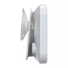 RAINPOINT BALDRTHERM B0549STH Łazienkowy minutnik z termometrem i higrometrem, IP24 odporny na zachlapanie, odliczanie/wsteczne, podświetlany LCD, przyssawka/stojak/mocowanie ścienne