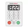 RAINPOINT BALDRTHERM E0575S Cyfrowy minutnik kuchenny z magnetycznym tyłem, składaną podstawką, głośnym alarmem, odliczaniem w dół i w górę, czarny