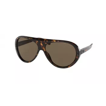 Okulary przeciwsłoneczne Ralph Lauren męskie RL8194-500373 Havana kwadratowa oprawka brązowe soczewki gradientowe 60/13/135 mm