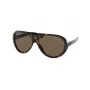 Okulary przeciwsłoneczne Ralph Lauren męskie RL8194-500373 Havana kwadratowa oprawka brązowe soczewki gradientowe 60/13/135 mm