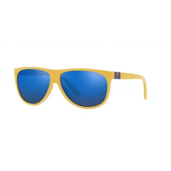 Okulary przeciwsłoneczne męskie Ralph Lauren PH4174-596155 Havana Propionate Rectangle 60/12/140 mm