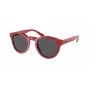 Okulary przeciwsłoneczne męskie Ralph Lauren PH4184-525787, Havana, szare szkła, 49/22/145 mm