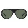 RALPH LAUREN RL8194-500171 Okulary przeciwsłoneczne męskie czarne acetat szare poliwęglan 60/13/135 mm
