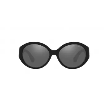 Okulary przeciwsłoneczne RALPH LAUREN damskie RL8191-53986G Havana Butterfly z brązowymi soczewkami gradientowymi 55/17/135 mm