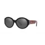 Okulary przeciwsłoneczne RALPH LAUREN damskie RL8191-53986G Havana Butterfly z brązowymi soczewkami gradientowymi 55/17/135 mm
