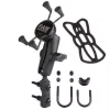 RAM MOUNTS Uchwyt na telefon X-Grip do kierownicy motocykla z podstawą U-Bolt (RAM-B-174-UN7)