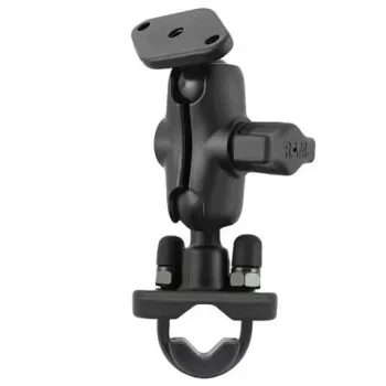 RAM Mounts RAM-B-149ZU-A Uchwyt U-Bolt Short – kula rozmiaru B, pasuje do szyn 0.5–1.25 cala, czarny