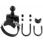 RAM MOUNTS RAM-B-231Z-2U Podstawa z obejmą U-Bolt i paskiem UTV - czarna