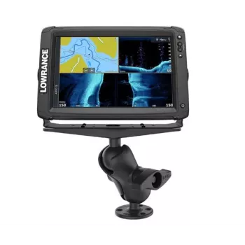 RAM MOUNTS RAM-D-111U-C Krótkie podwójne ramię gniazda z podstawą 3 x 11 - czarny